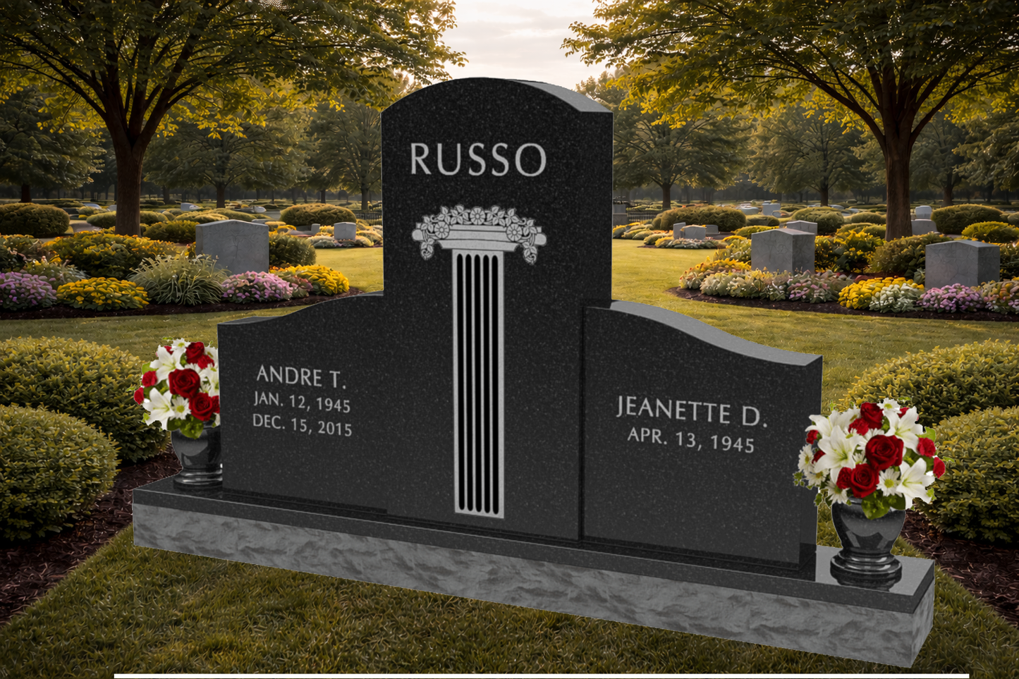 SD-116 Upright Memorial – Request a Quote