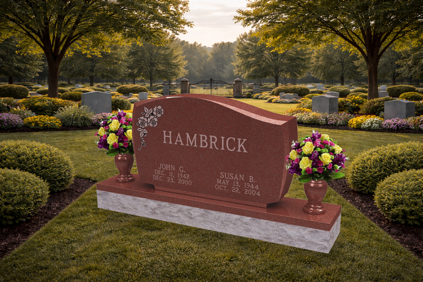 SD-101 Upright Memorial – Request a Quote