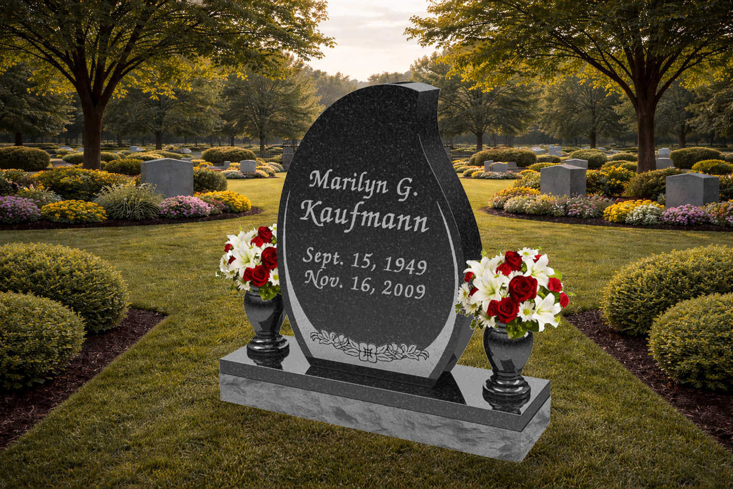 SD-109 Upright Memorial – Request a Quote
