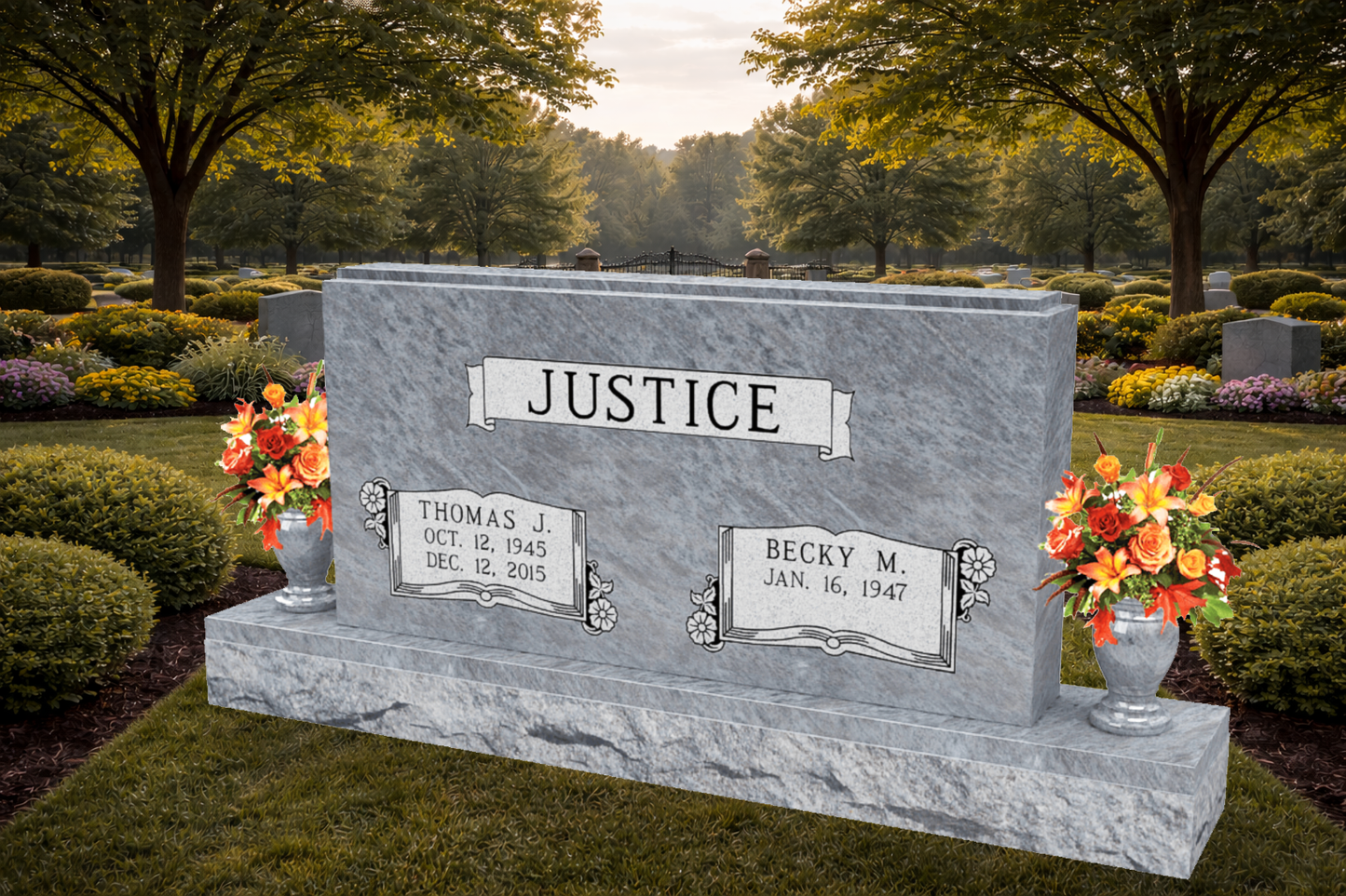 SD-120 Upright Memorial – Request a Quote