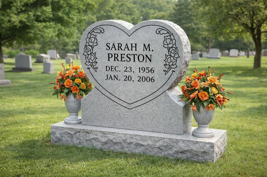 SD209 Heart Shaped Memorial – Request a Quote