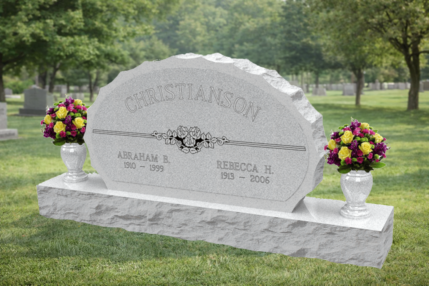 SD-220 Companion Upright Memorial – Request a Quote