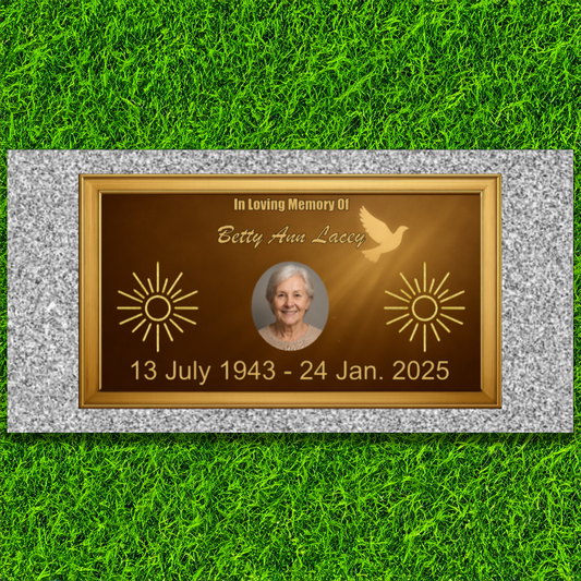 🕊️ Vibrant Bronze Memorial Series